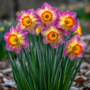 Нарцисс Файер Вотекс купить по цене от 2000р. в интернет-магазине «Посадика» с доставкой почтой в в Феодосияе и по всей России – [изображение №1].